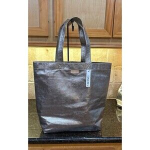 Consuela Apollo Grab and Go Tote Silver Metallic NWT